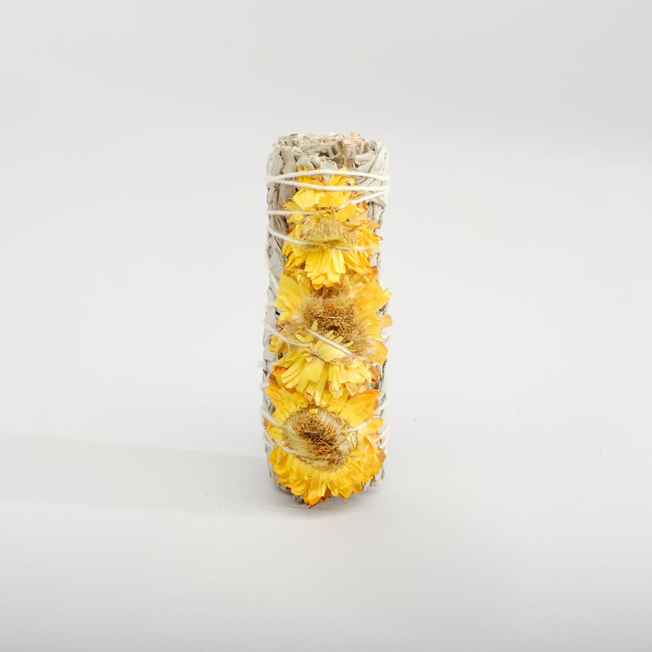 Fascio di Salvia Bianca e Girasole – Sole in Casa 