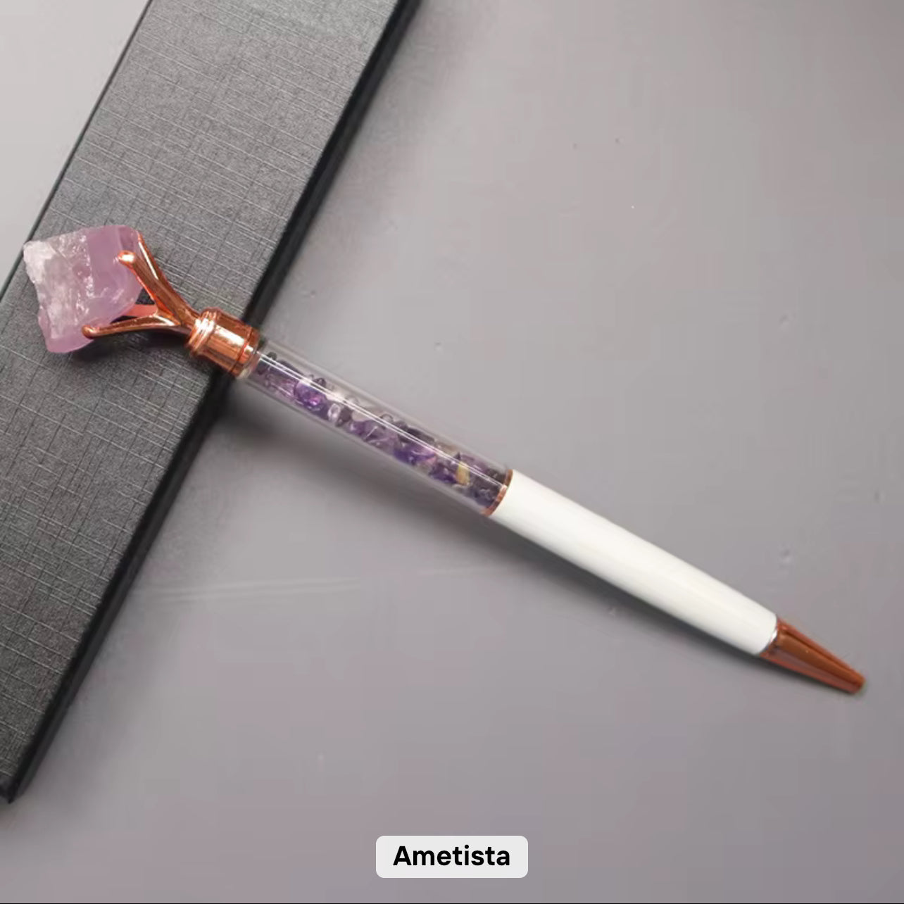 ✨ CRYSTAL PEN - Penna Energetica con Cristallo Naturale
