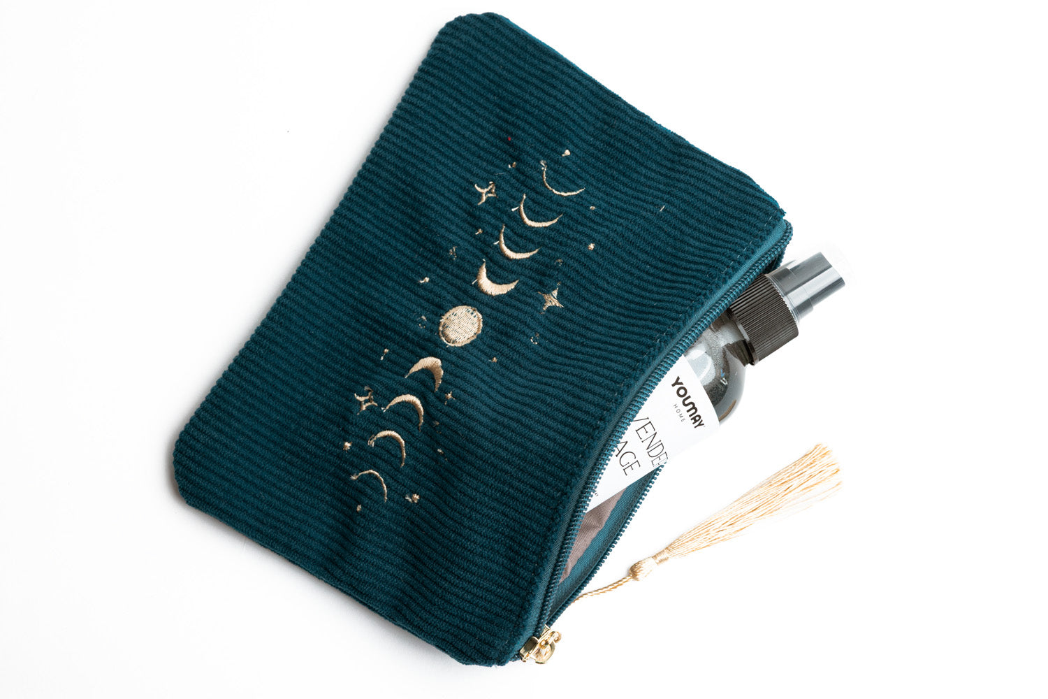 🌙 Pochette Lune Astre – Custodia per i tuoi rituali in movimento