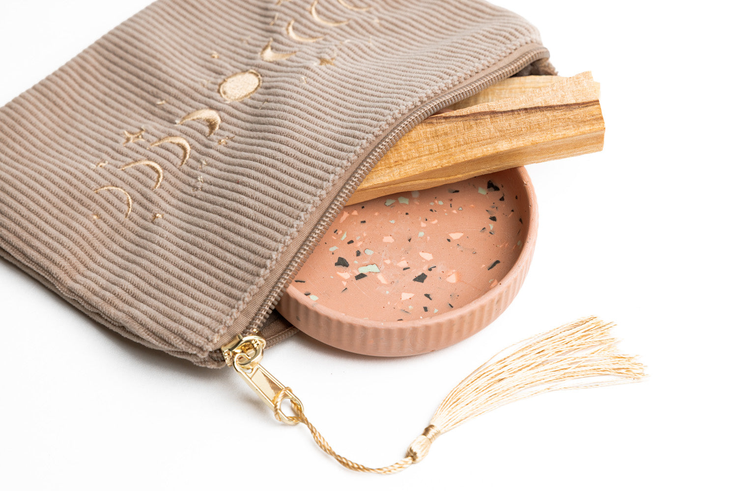 🌙 Pochette Lune Astre – Custodia per i tuoi rituali in movimento