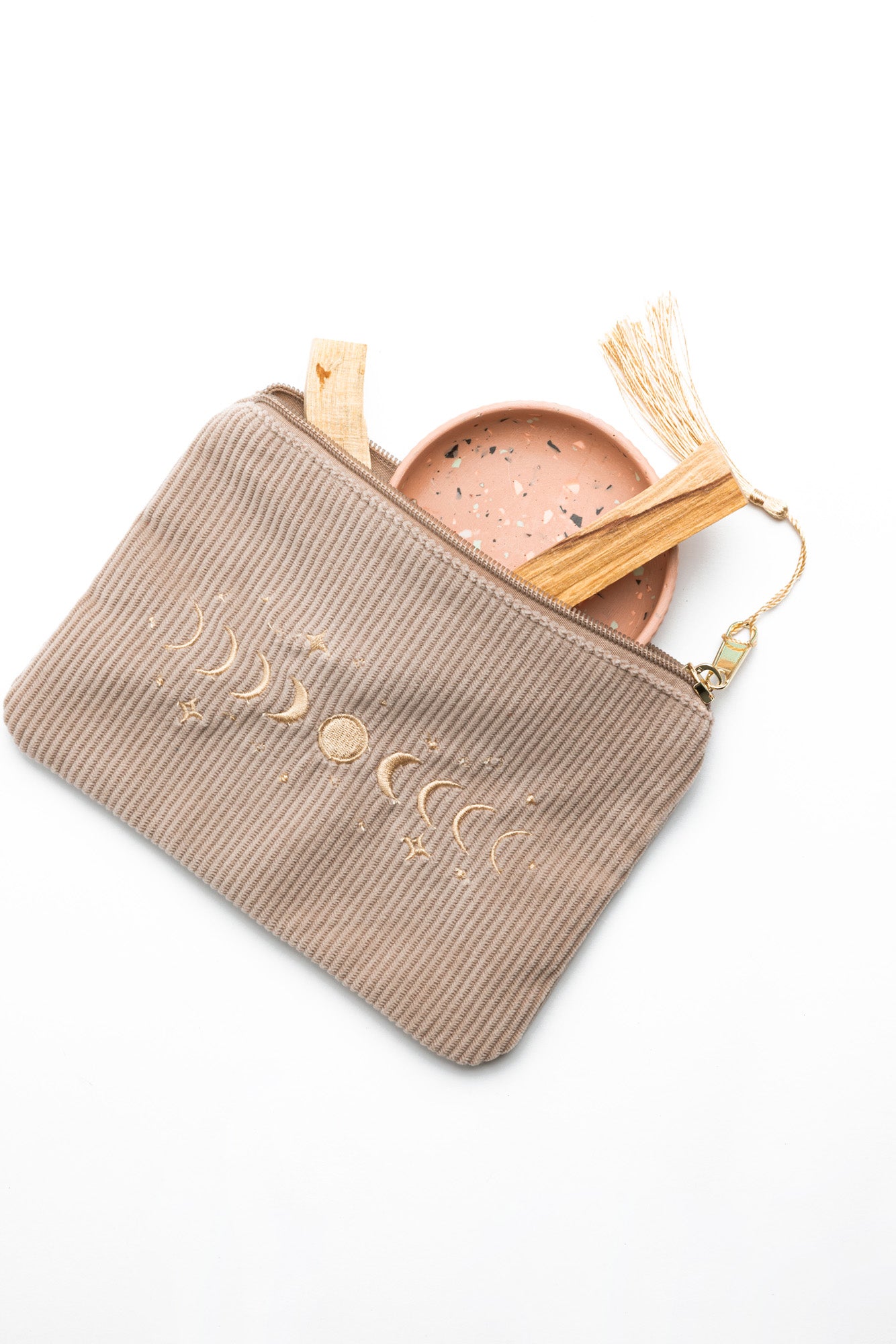 🌙 Pochette Lune Astre – Custodia per i tuoi rituali in movimento