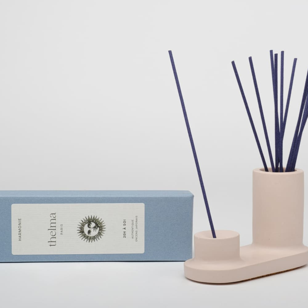 PORTA INCENSO A CAMINETTO - BEIGE