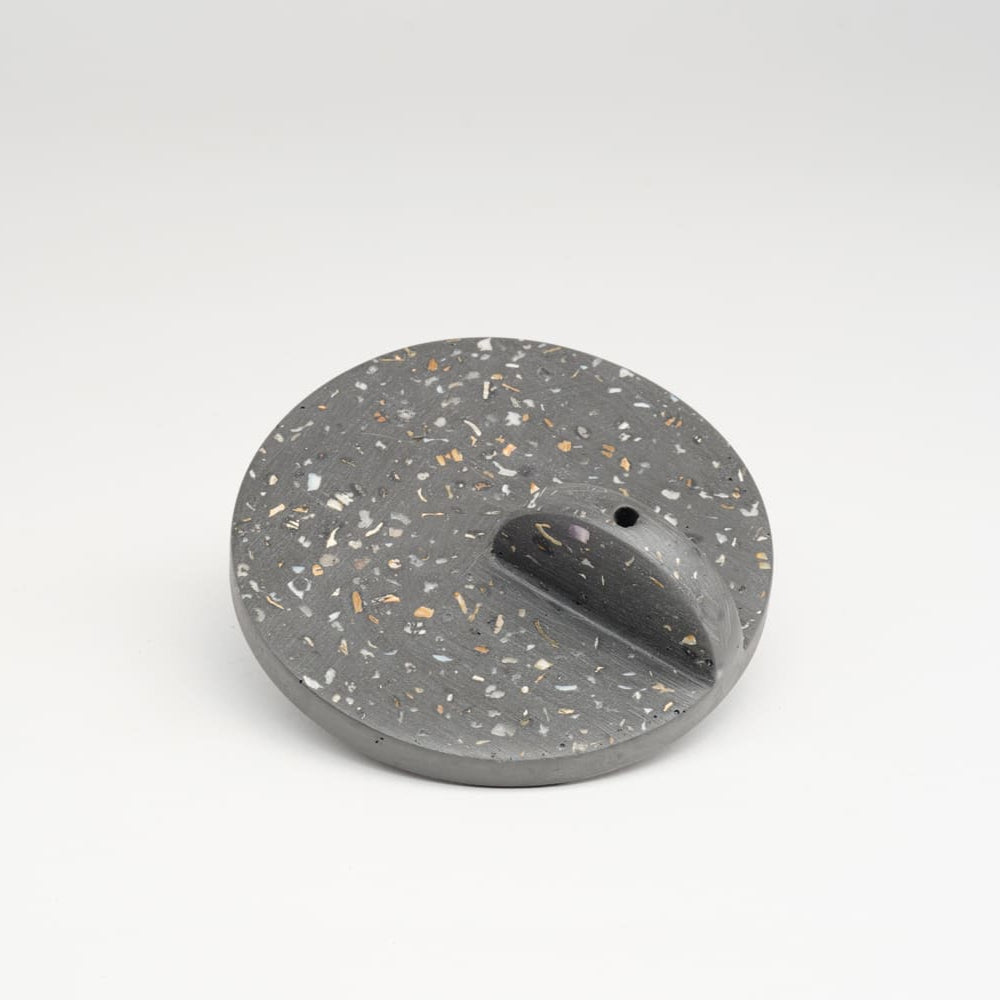 PORTA INCENSO MINIMALISTA - CONCHIGLIE NERE