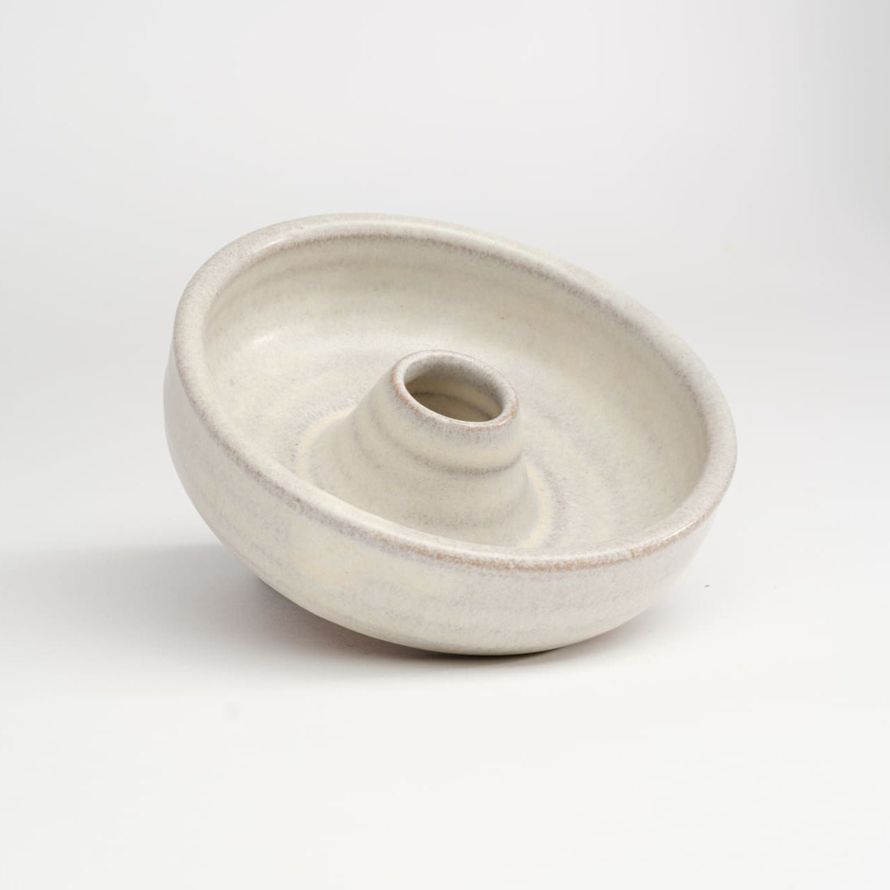 PORTA PALO SANTO CIOTOLA IN CERAMICA - CREMA